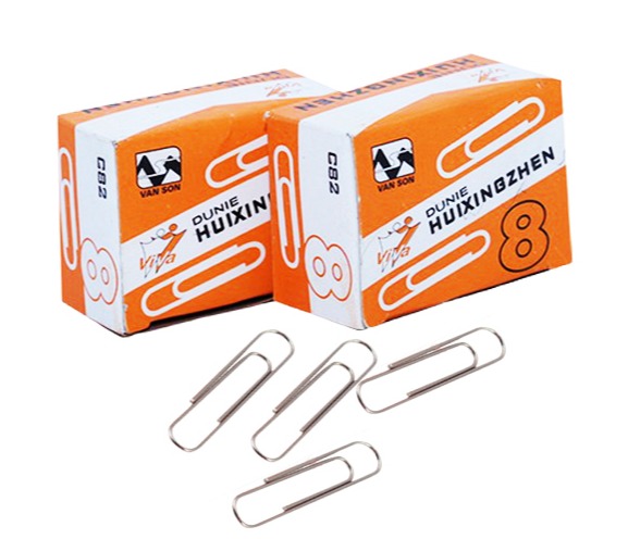 Combo 2 hộp Kẹp giấy C82 đầu tròn