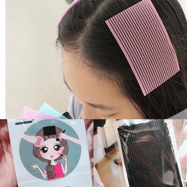 Combo 6 miếng dán tóc trang điểm màu ngẫu nhiên