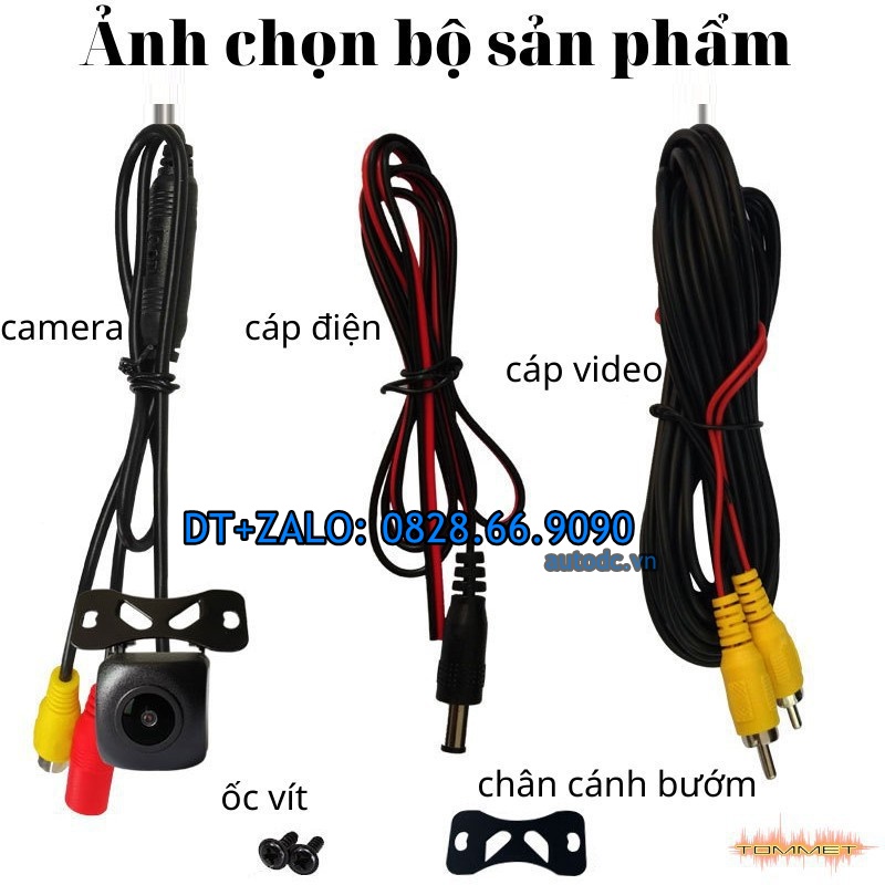 Camera Lùi Cánh Bướm AHD Sony 720p Lắp DVD Android Ô Tô