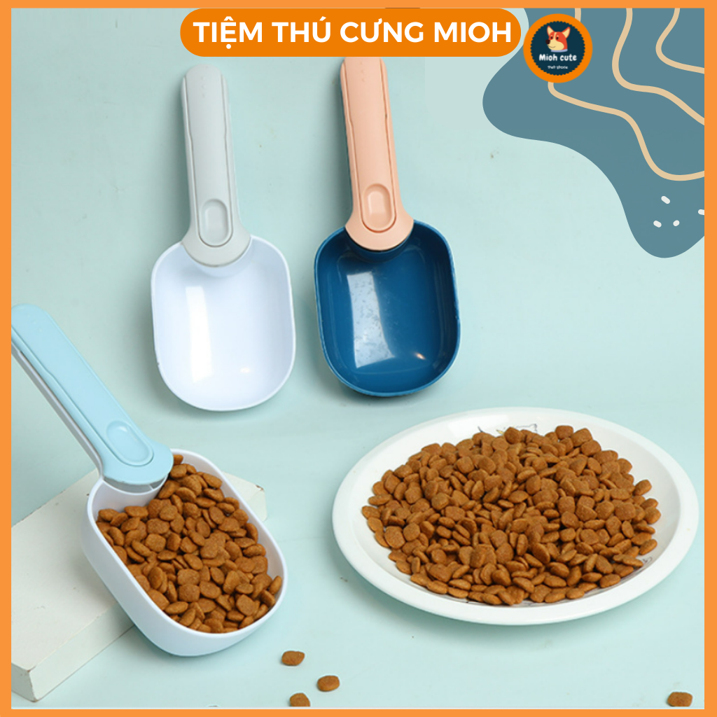 Muỗng xúc hạt, muỗng lấy đồ ăn cho thú cưng