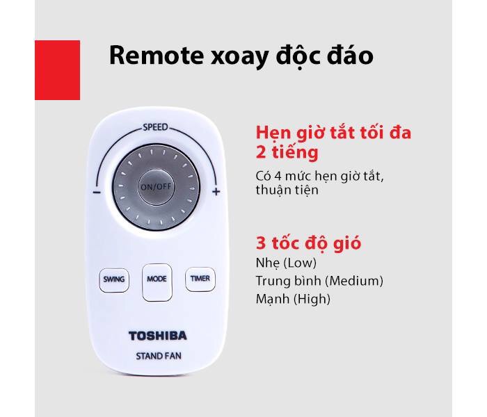 Quạt đứng Toshiba F-LSD30(W)VN