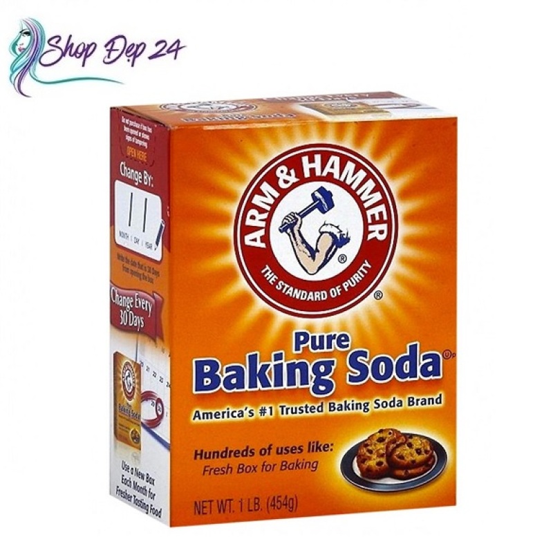 [DATE MỚI 10/2022] Bột Baking Soda công dụng 454g