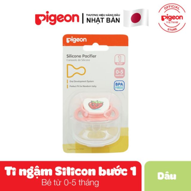 Ty Ngậm Pigeon Bước 3 Cho Bé Từ 8 Tháng