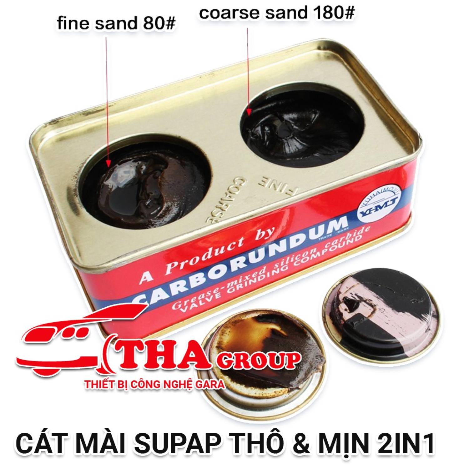 Cát mài Supap Thô & Mịn 2in1.Sửa supap xe máy hiệu quả