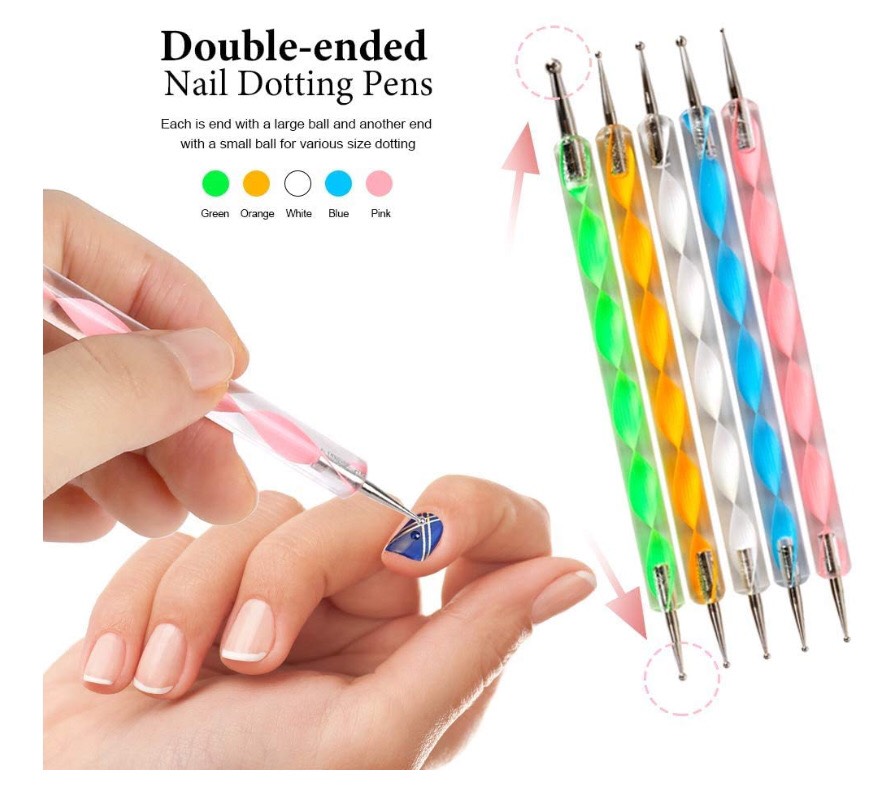 Set 5 Cọ Chấm Bi Đủ Size