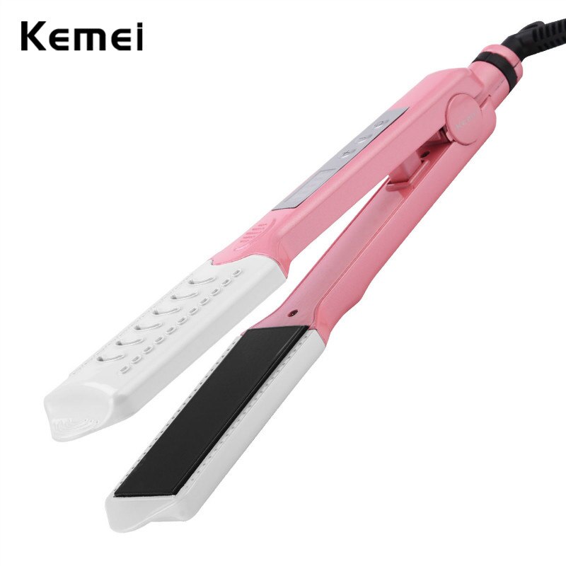 Máy Duỗi Bấm Tóc 6 Thẻ Kemei Km 1982