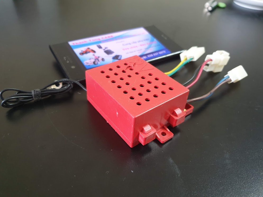 Bo mạch xe điện trẻ em 12V tần số 27Mhz
