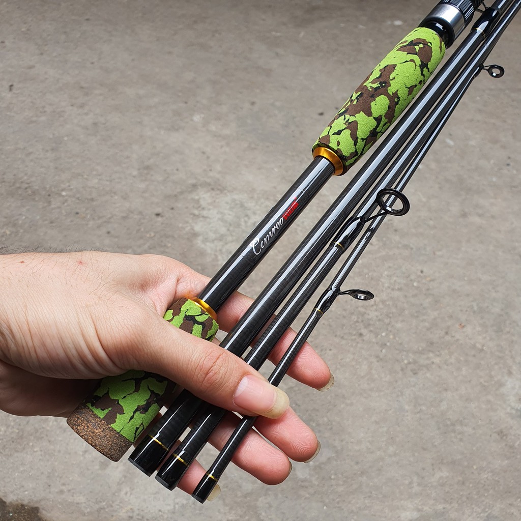 Cần Câu Lure 4 Khúc - Cemreo Struggle - Ngang + đứng   (xả hàng giảm giá và cam kết bảo hành đổi trả ạ)