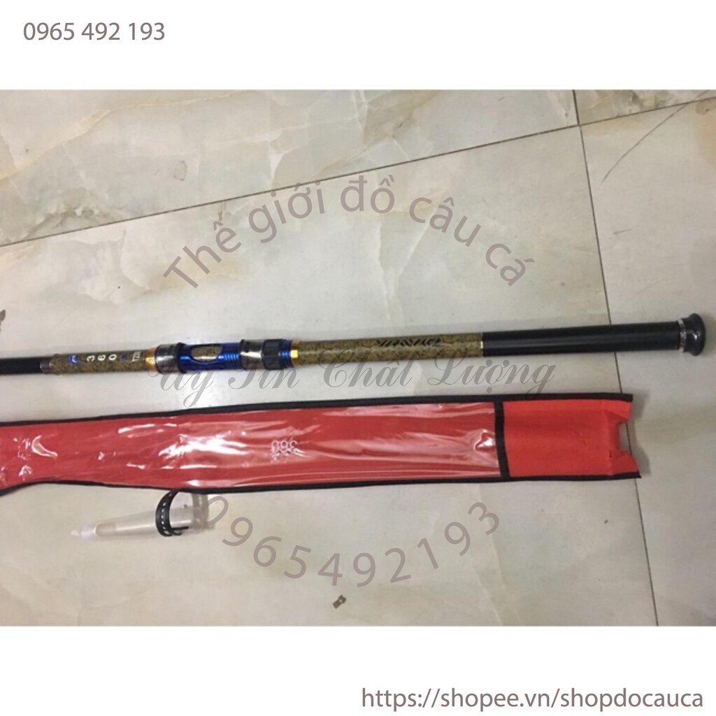 Cần câu cá DAWA -T230 từ 2m7 tới 3m6 ( rẻ vô địch )  (cam kết đổi trả trong 2 tuần đầu)
