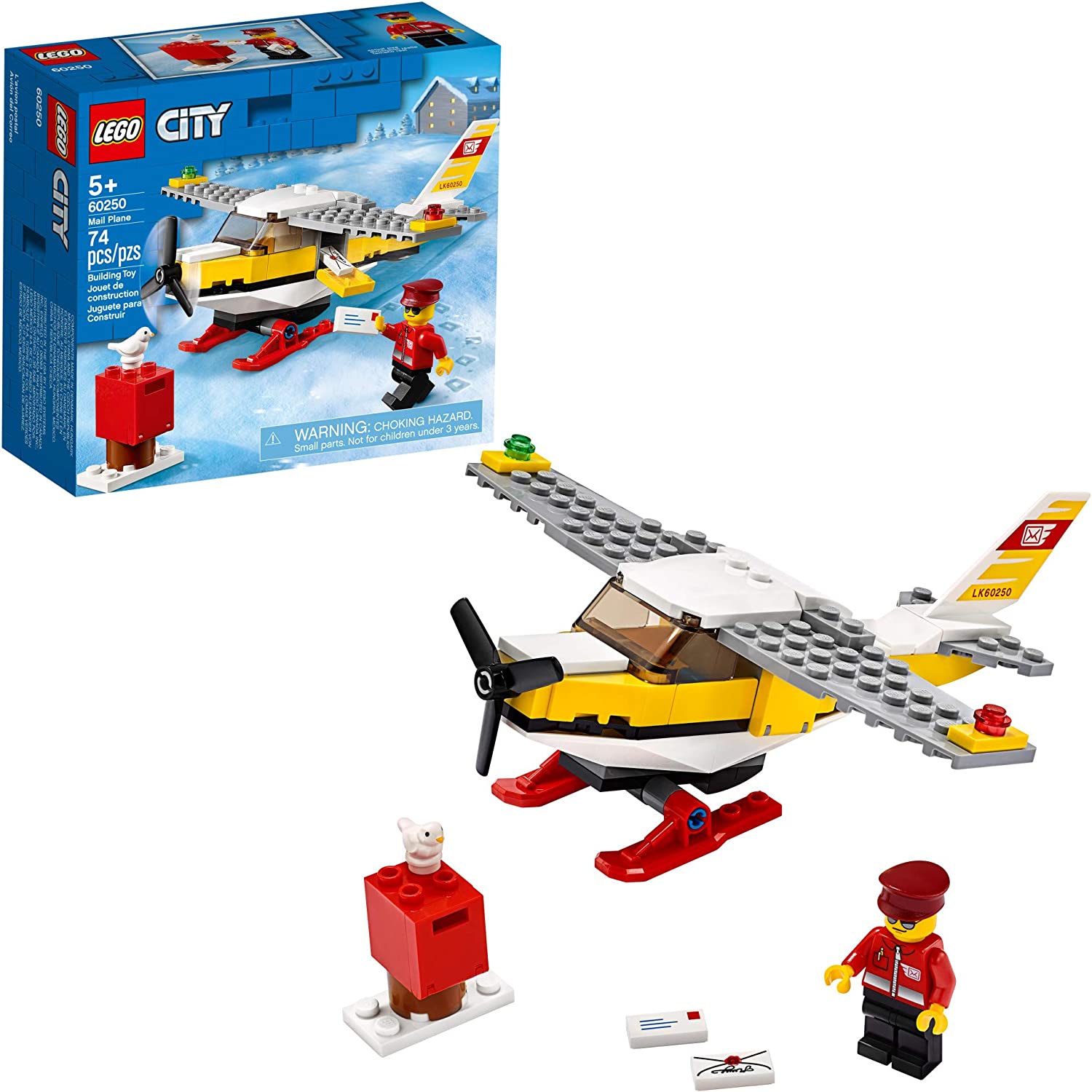 Đồ chơi LEGO CITY - Máy Bay Đưa Thư - 60250