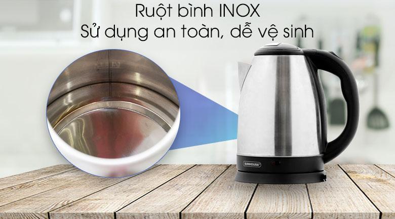 Ấm siêu tốc 1.8L siêu tốt, ấm siêu tốc inox