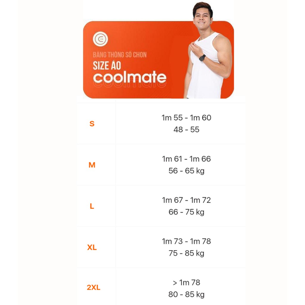 COOLMATE - Áo Tank Top thể thao nam Dri-Breathe thoáng mát tối đa