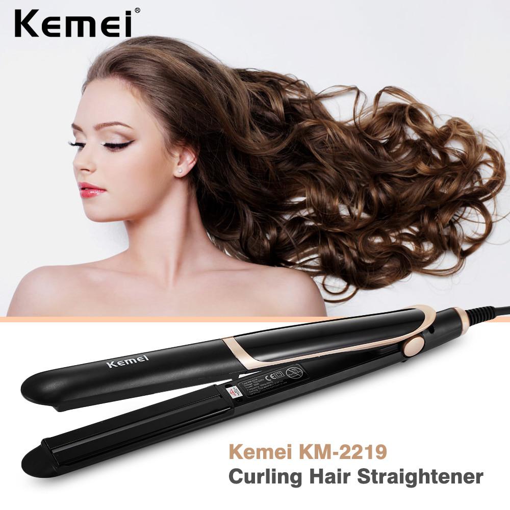 Máy Duỗi Tóc Bảng Nhỏ Kemei KM 2219