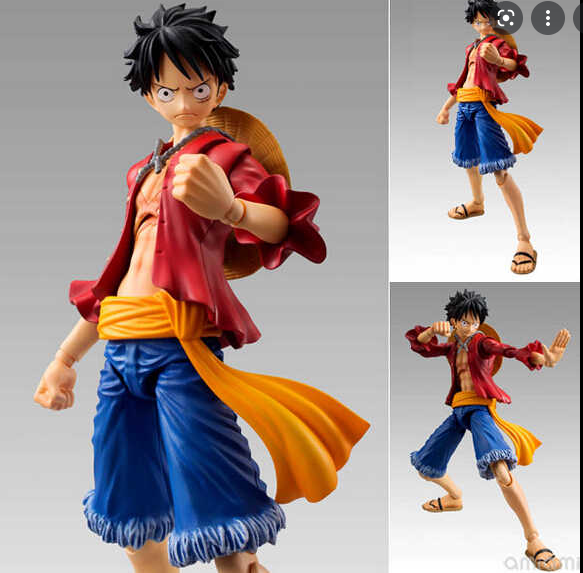 Mô hình khớp nhân vật Luffy vua hải tặc One Piece 18cm