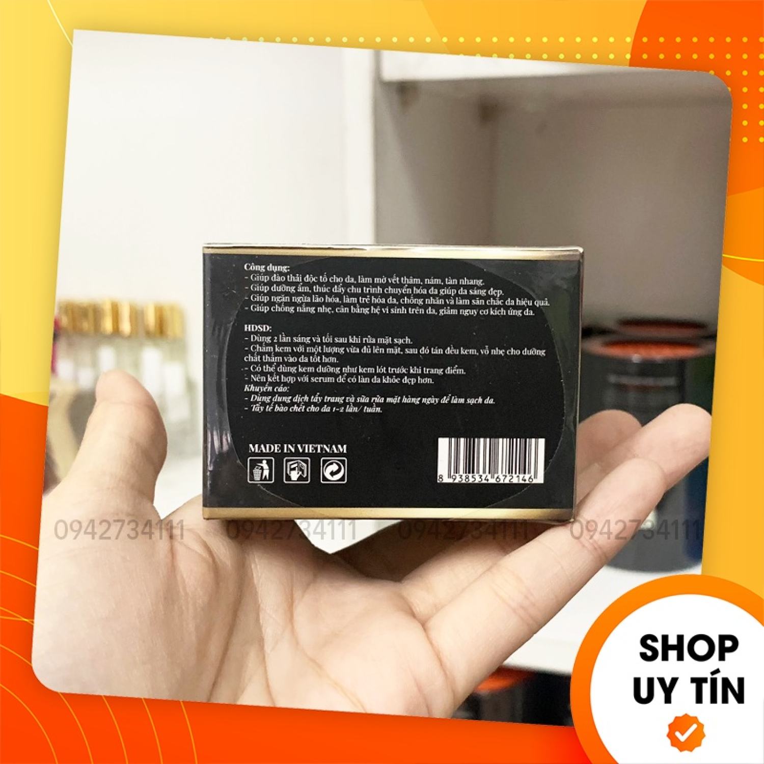 Kem Face DNA Pro Cá Hồi Collagen Cream V2 MeeA Origin Mini