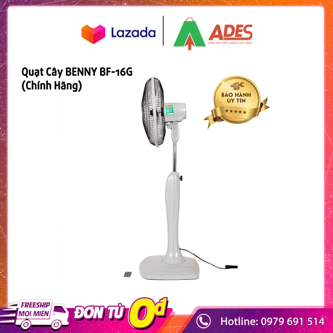Quạt Cây BENNY BF-16G - BH 12 Tháng