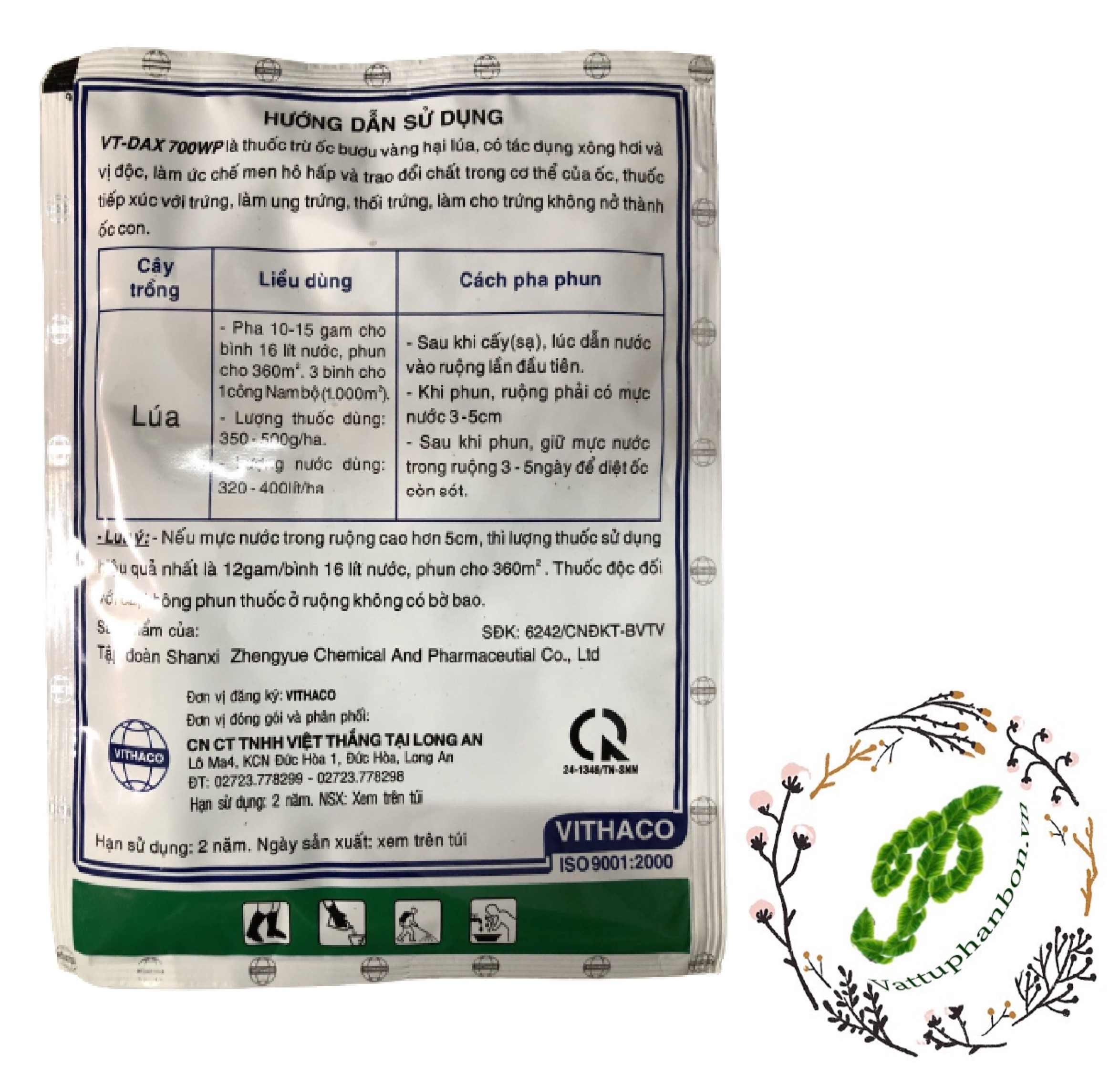 Diệt Ốc Bưu Vàng VT-Dax 700WP - #148B# 35g