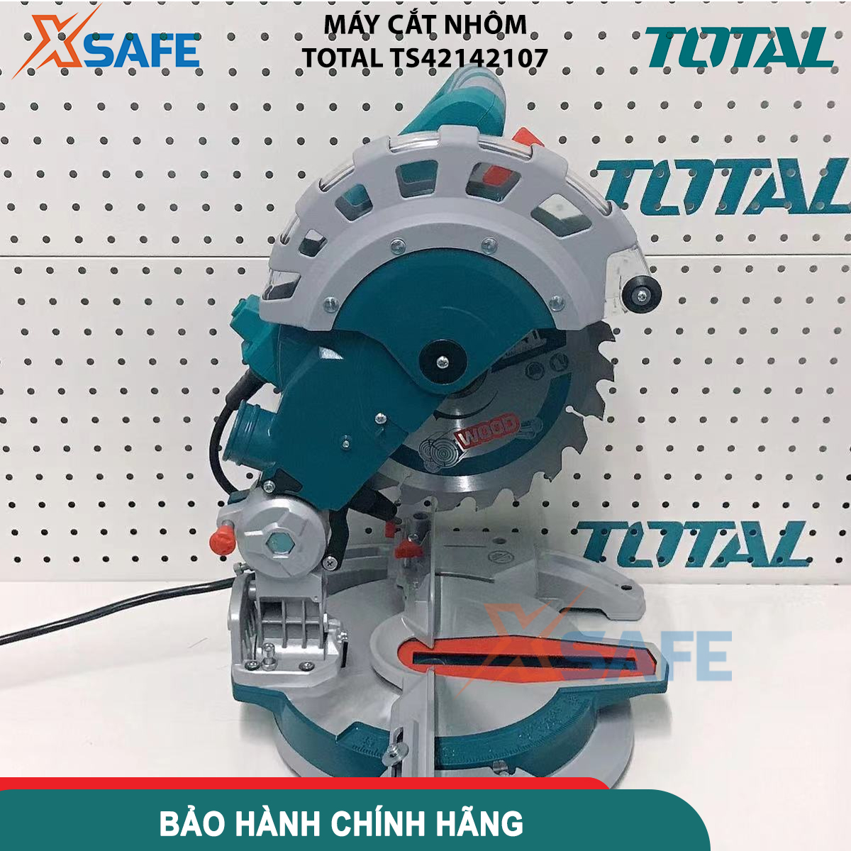 Máy cắt nhôm 1400W Total TS42142107 - chính hãng - xsafe
