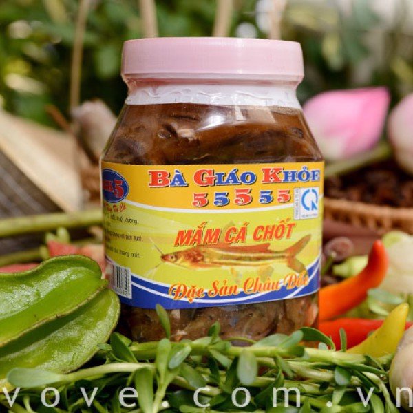 Mắm Cá Chốt hiệu Bà Giáo Khỏe Châu Đốc hũ 500gr