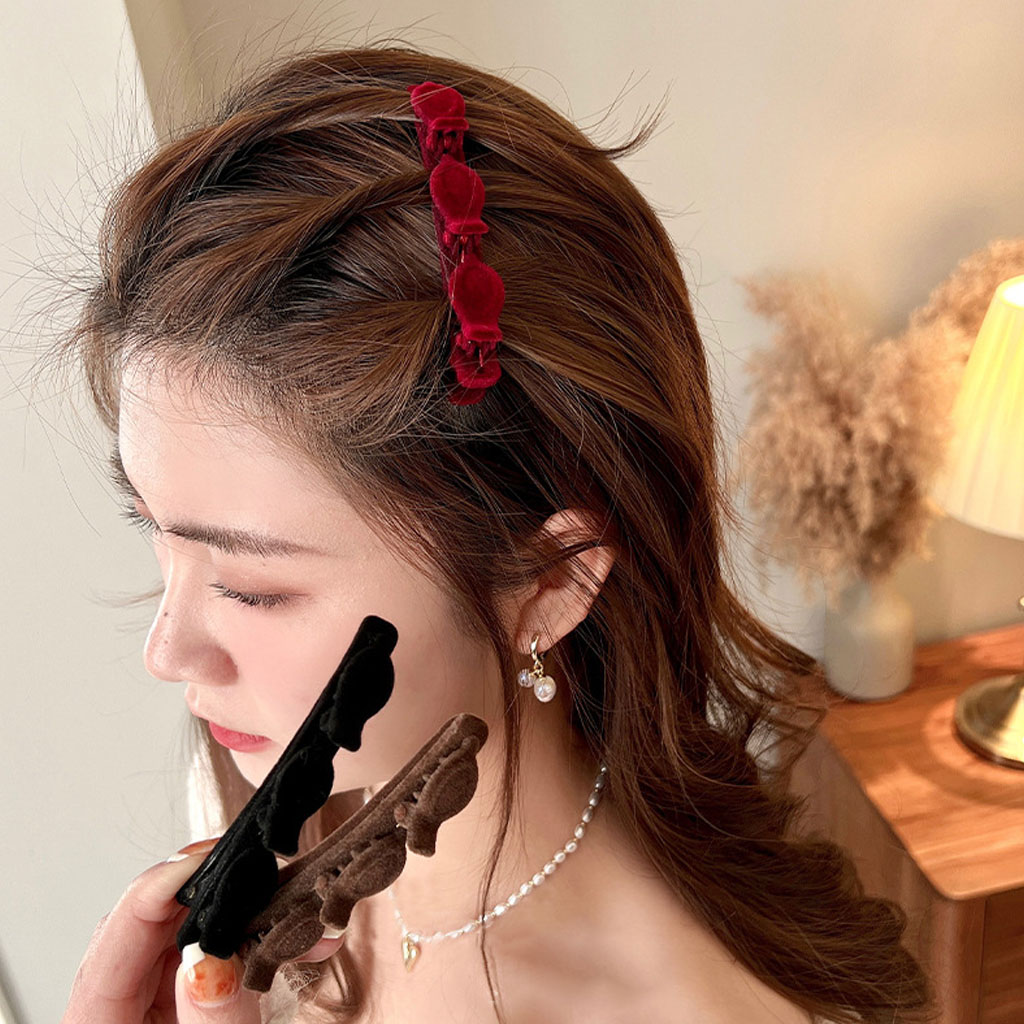Kẹp tóc dài mỏ vịt phong cách KT38