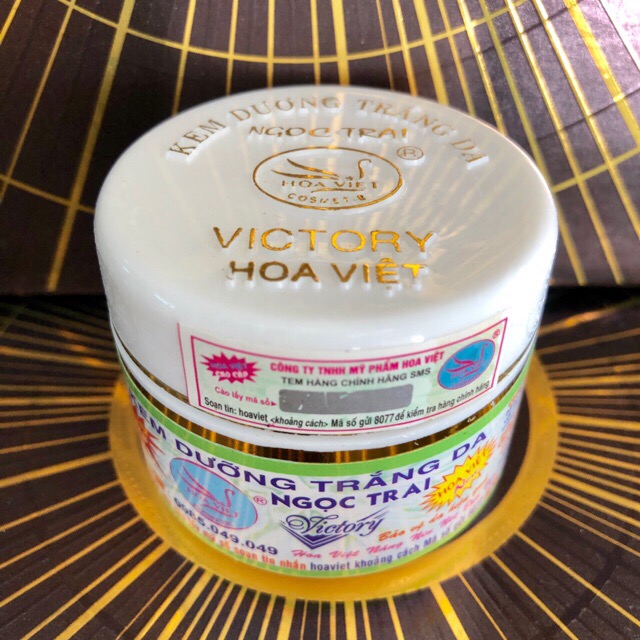 [HCM]Kem dưỡng trắng da Ngọc Trai Victory 15g (kem sệt)
