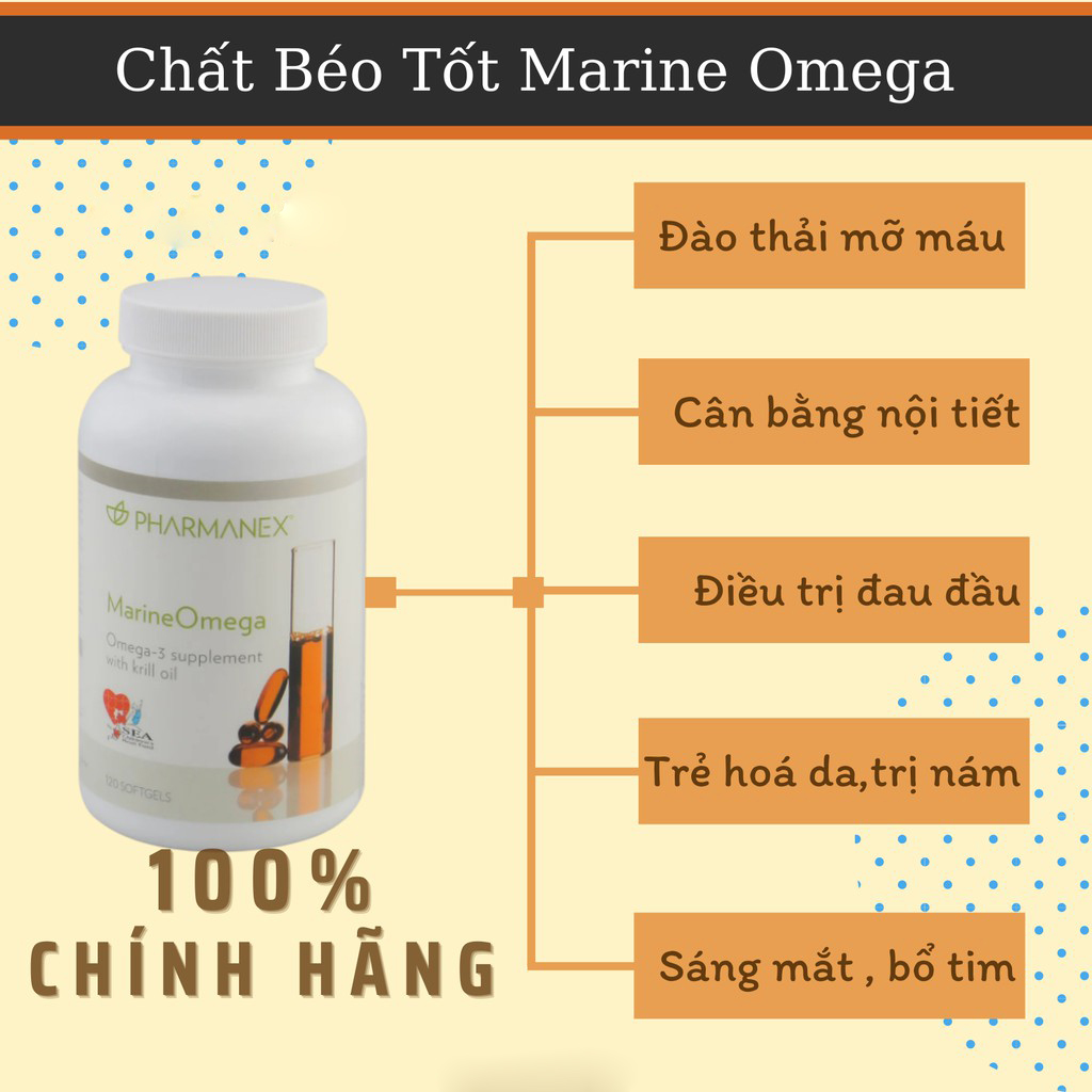 Thực Phẩm bảo vệ sức khỏe Nuskin Marine Omega (120 viên)