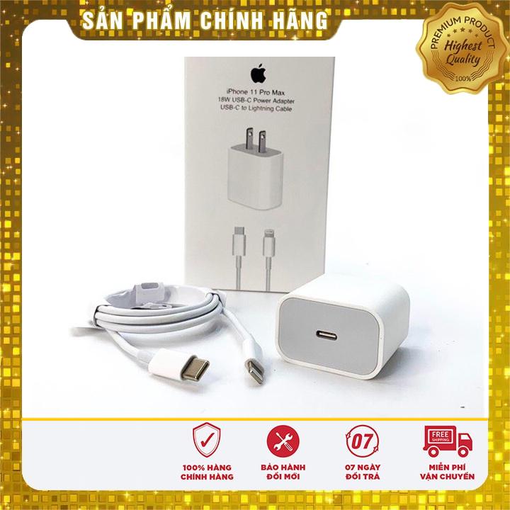[HCM]Bộ sạc nhanh iphone 18w dùng cho iPhone 7 iPhone 7 Plus iPhone 8 iPhone 8 Plus iPhone X iPhone XR iPhone XS iPhone XS Max iPhone 11 iPhone 11 Pro iPhone 11 Pro Max Cáp Sạc Iphone Củ Sạc Iphone Dây Sạc Iphone