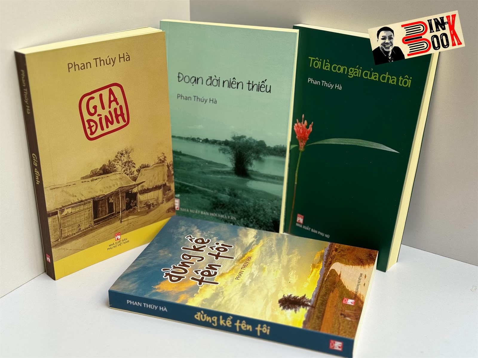 (Combo 4 cuốn tác giả Phan Thuý Hà) ĐỪNG KỂ TÊN TÔI, TÔI LÀ CON GÁI CỦA CHA TÔI, GIA ĐÌNH, ĐOẠN ĐỜI NIÊN THIẾU – Phan Thuý Hà - NXB Phụ Nữ
