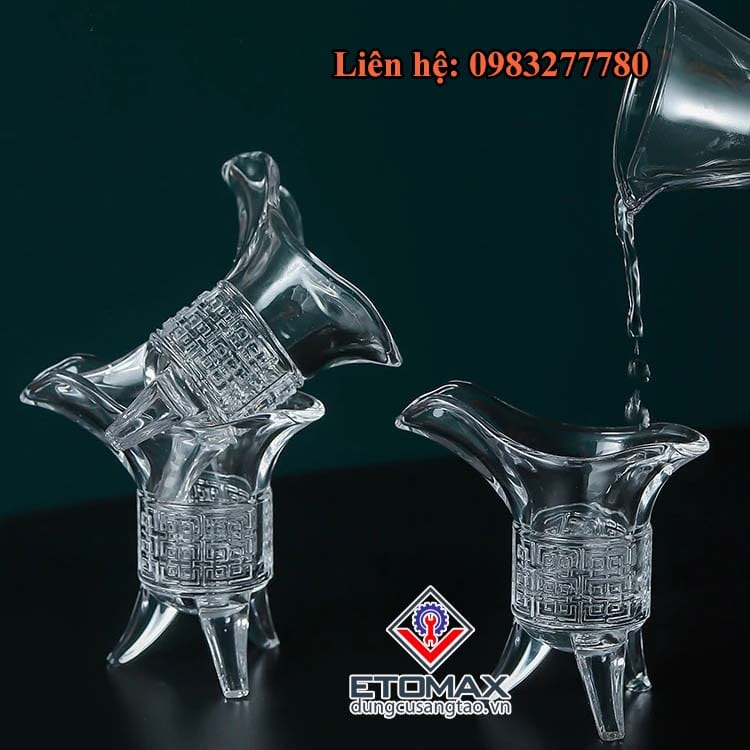 Bộ 6 Ly Thủy Tinh Hoàng Đế