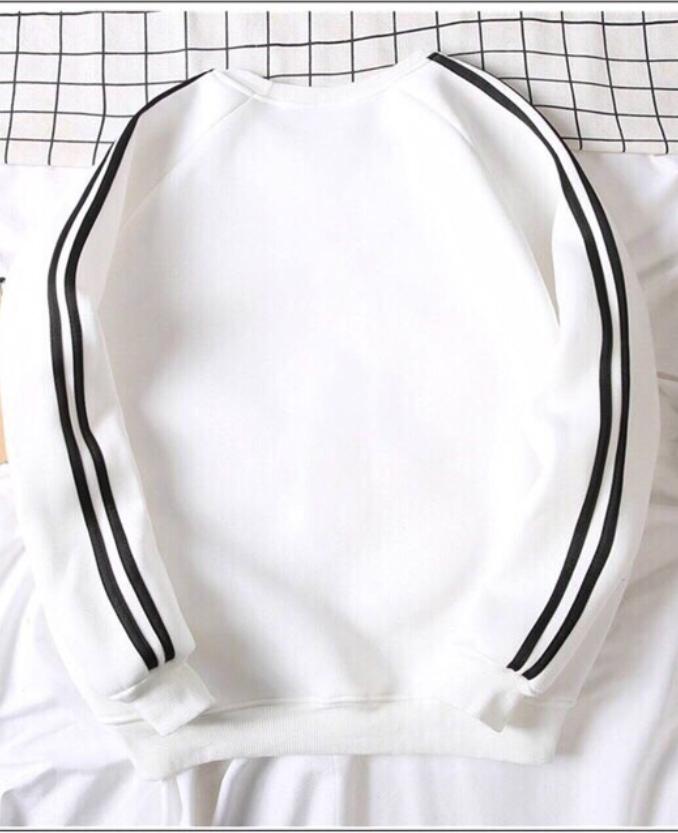 ÁO NỈ SWEATER 2 SỌC HOT HIT