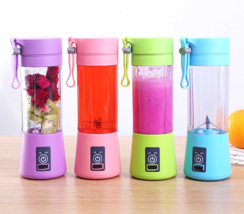 Máy xay sinh tố sạc điện tiện lợi, máy xay cầm tay - máy xay sinh tố cầm tay mini sạc pin tích điện, máy sinh tố cầm tay du lịch