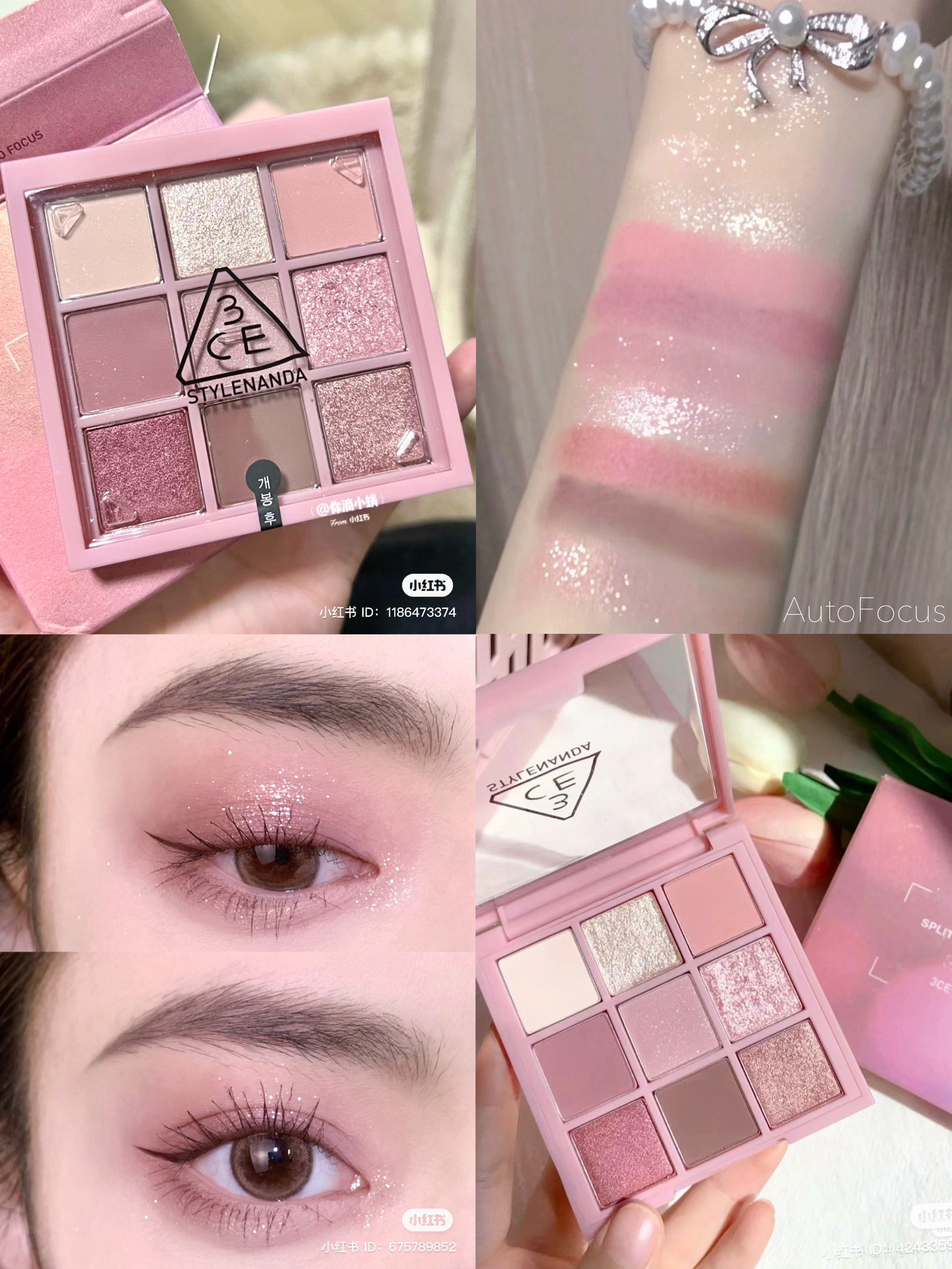 [FULL MÀU] Phấn Mắt 9 Ô 3CE Multi Eye Color Palette