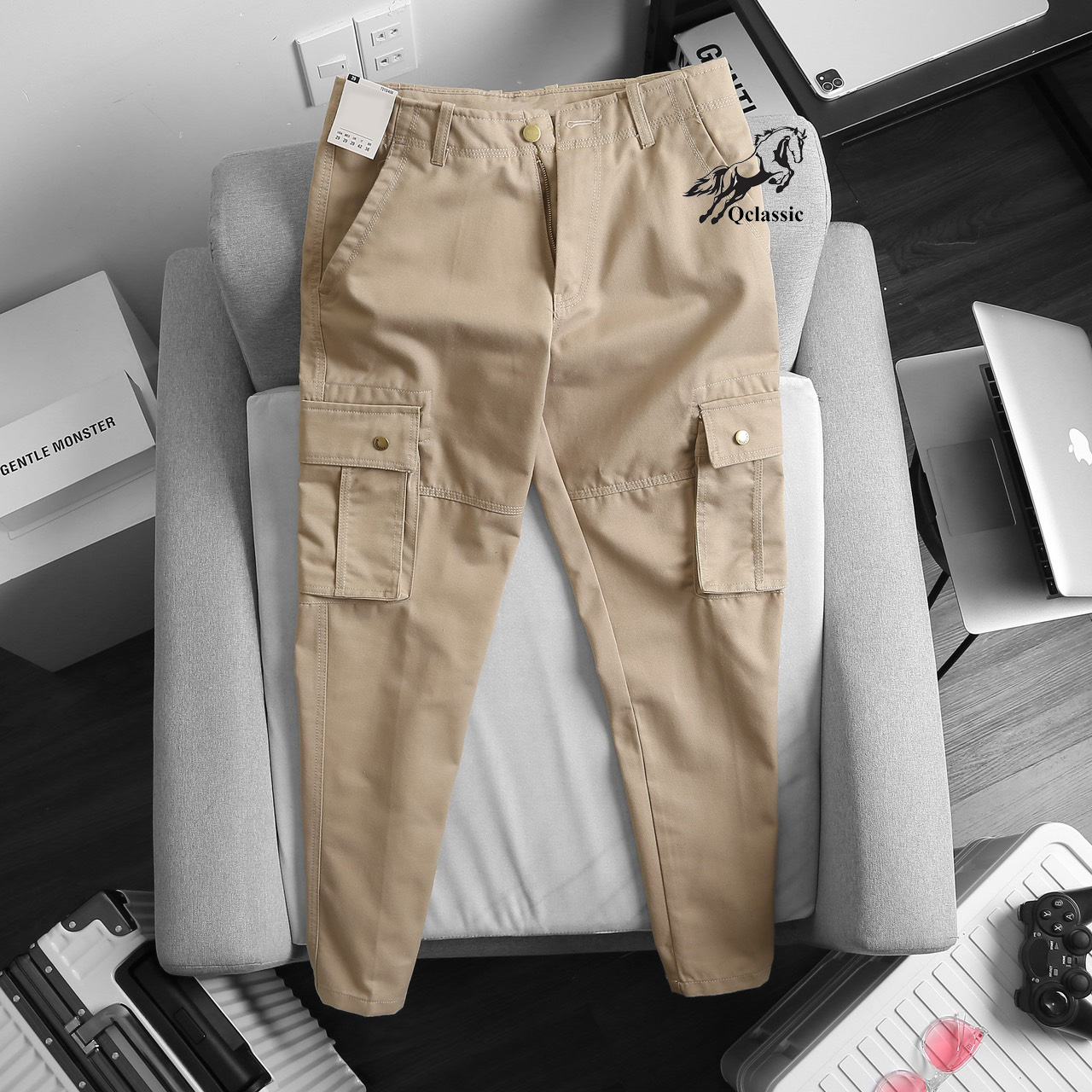 Quần nam trung niên dài túi hộp kaki nhiều màu các màu thông dụng dễ sử dụng dễ phối đồ đẹp cá tính nam tính mạnh mẽ