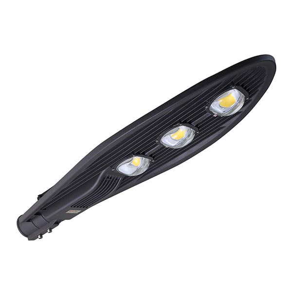 Đèn đường LED hình chiếc lá thân đen 150w LEDCOM