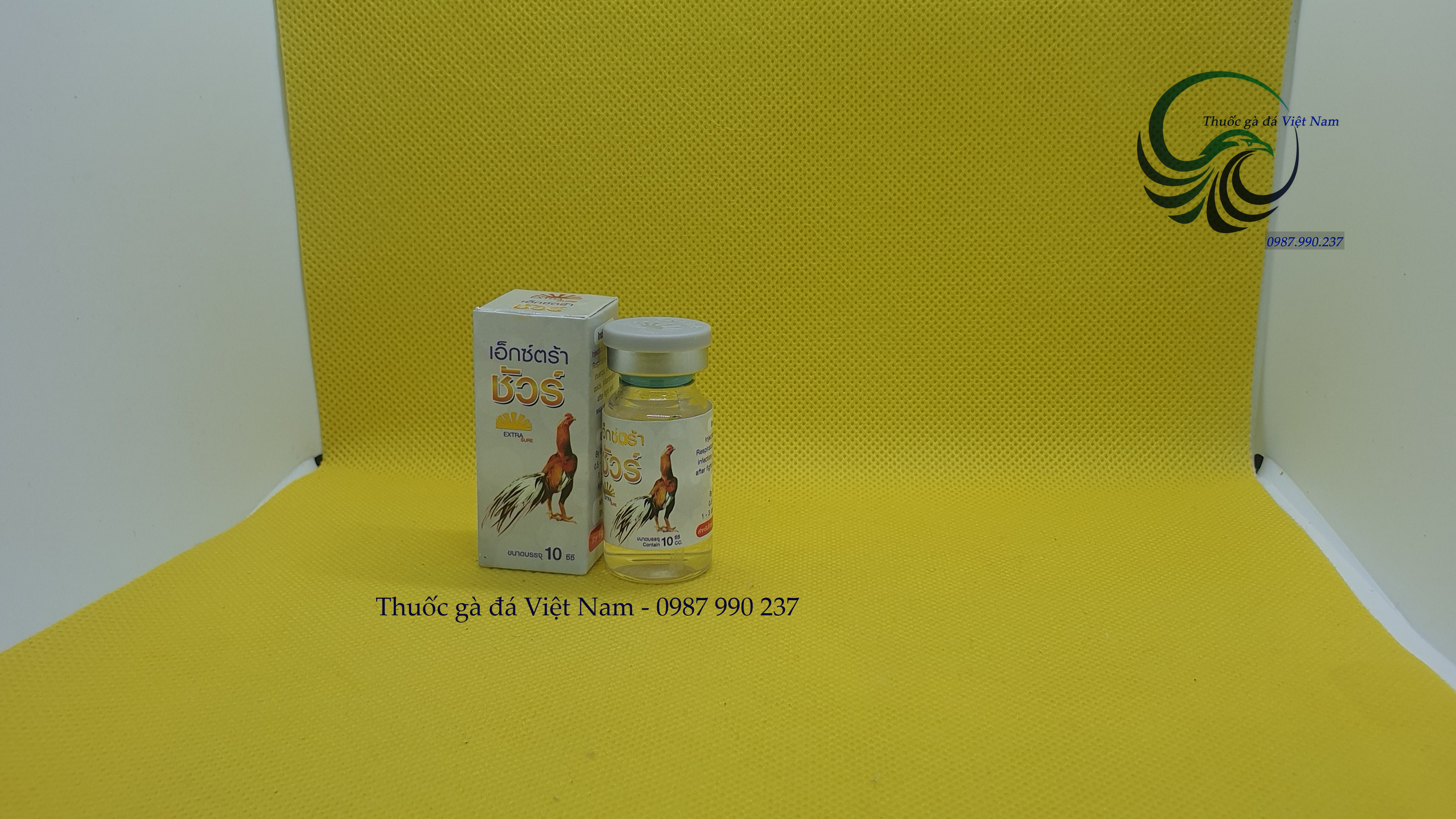 Thuốc gà đá Extra sure trị hen khò khè cảm lạnh