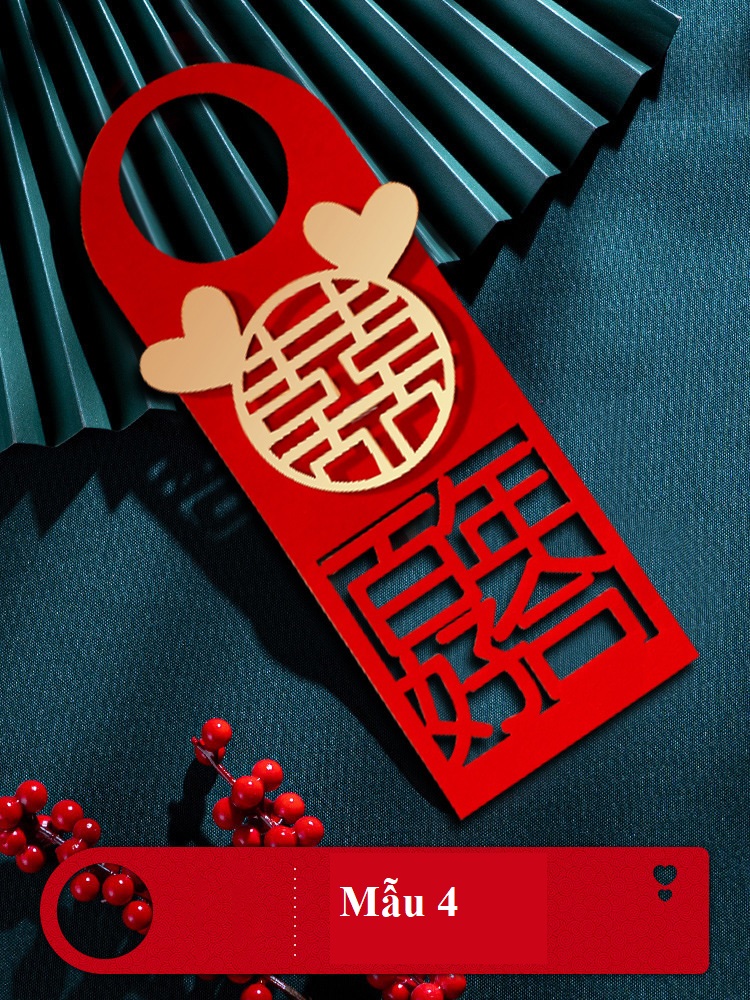 {Hàng mới về} Tấm treo cửa phòng Tân hôn
