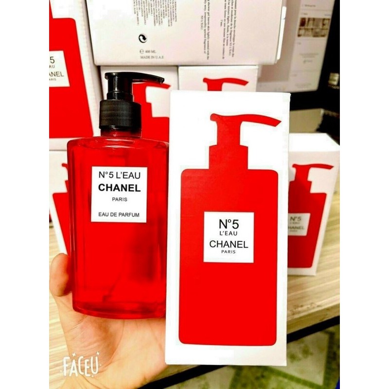 sữa tấm hương nước hoa NO5 đỏ 400ml
