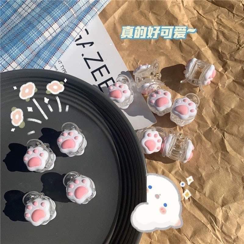 Kẹp tóc chân mèo đáng yêu