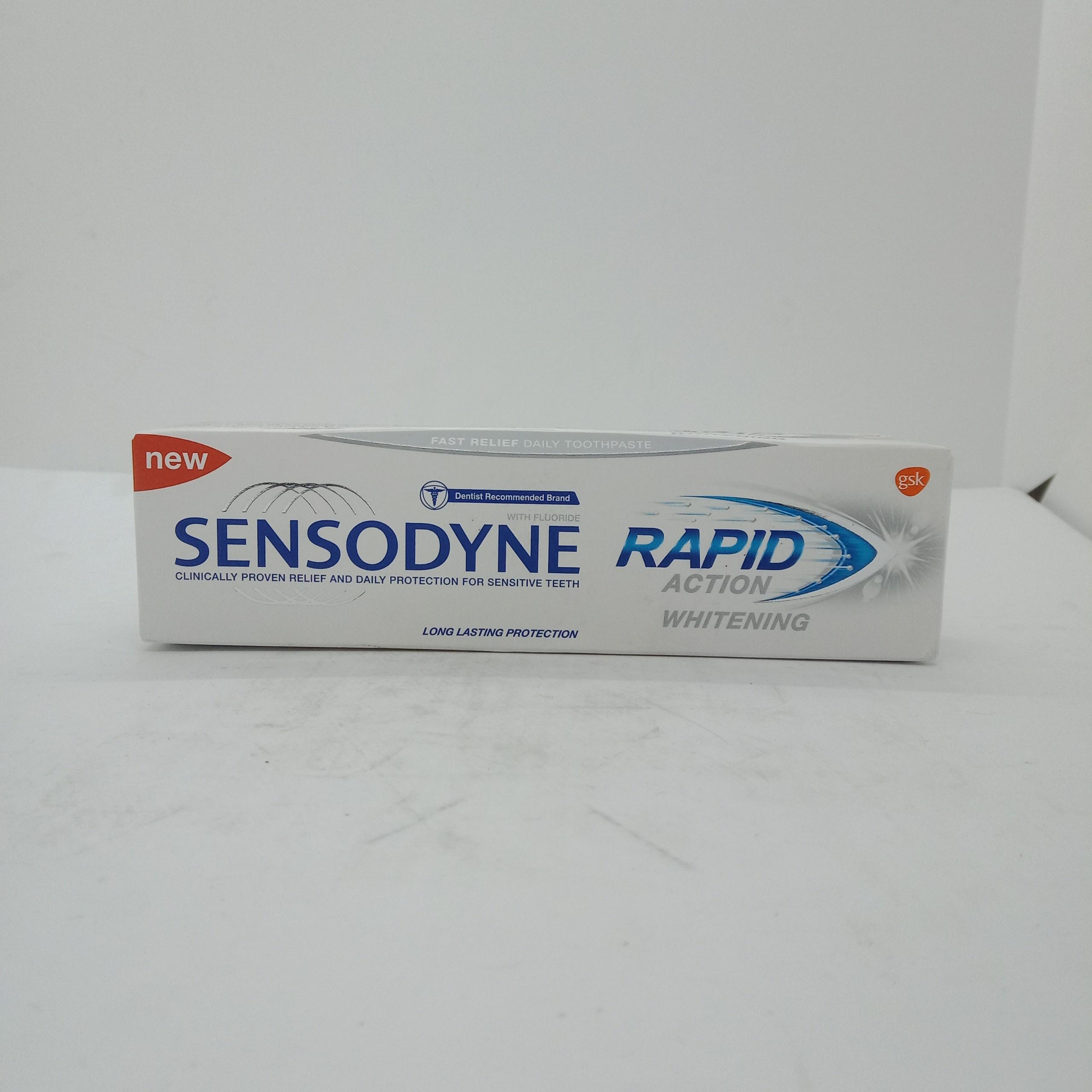 Kem đánh răng Sensodyne Rapid Action Whitening 100g