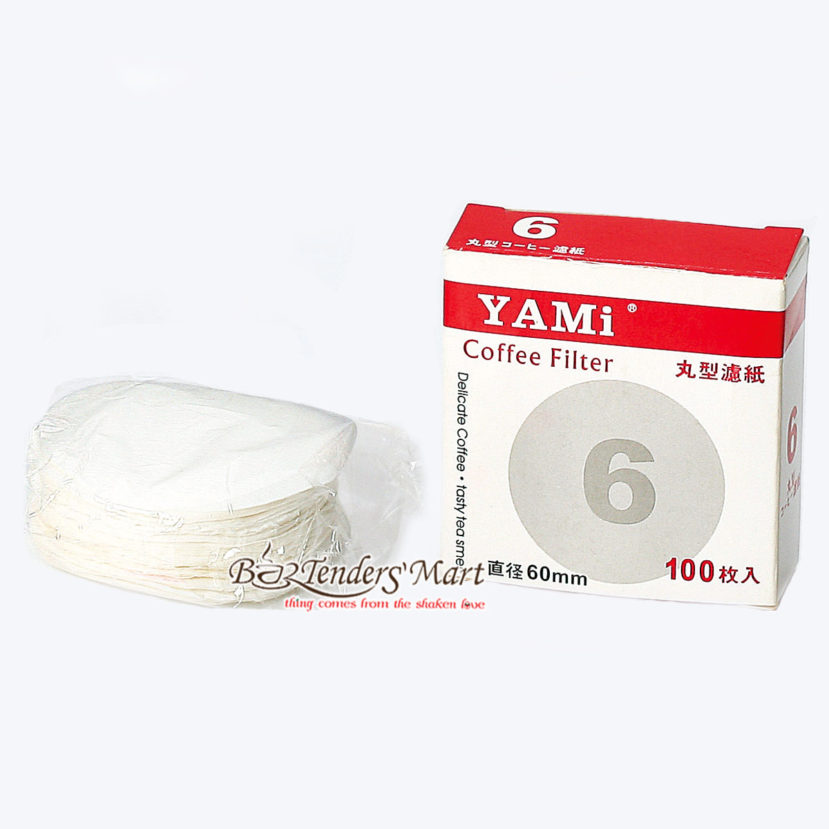 Paper filter 2 – 4 cups – giấy lọc cafe yami