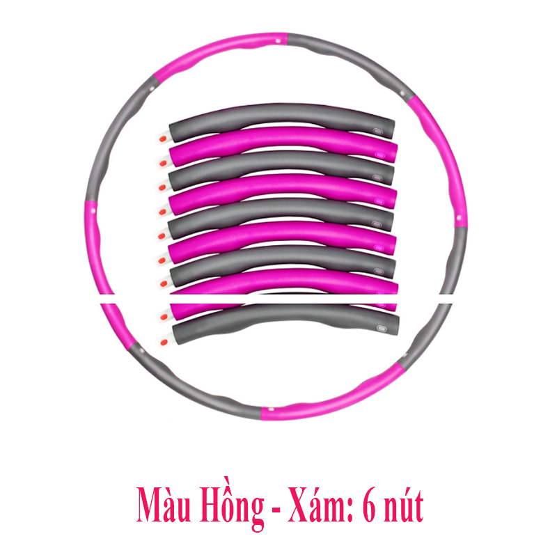 Vòng lắc eo hula hoop có thể tháo rời