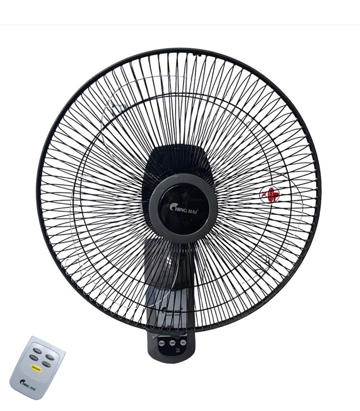 Quạt treo tường Chinghai W615A2 có điều khiển_Hàng chính hãng