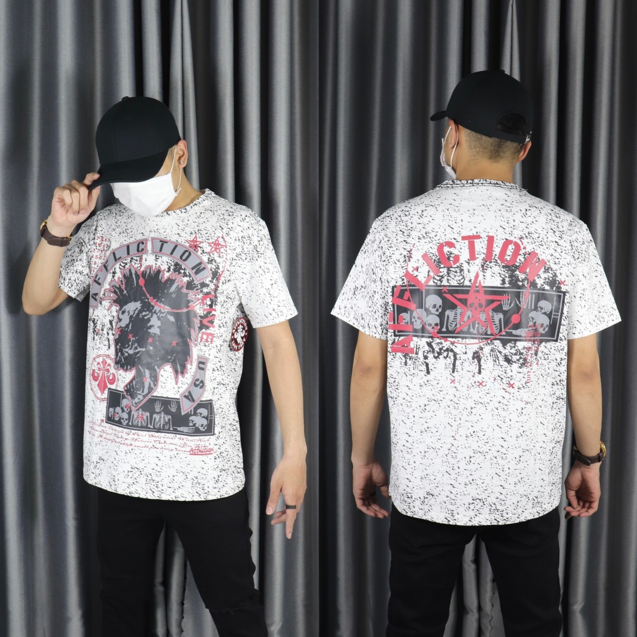 🔥 ÁO THUN THÁI THỔ DÂN ĐẦU LONG 🔥 เสื้อยืดไทย  FULL TEM TAG