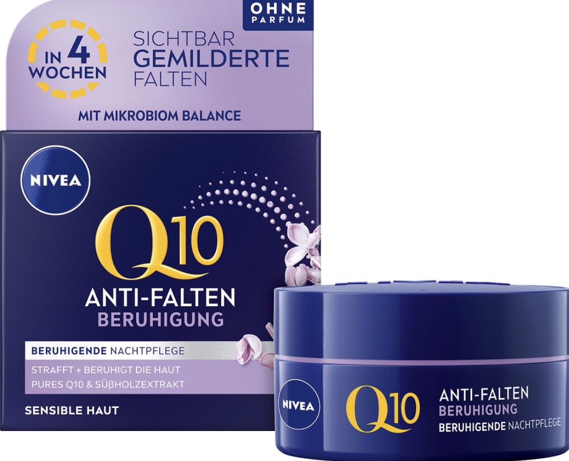 Nivea - Kem dưỡng da ban đêm  chống nhăn, chống lão hóa NIVEA Q10  50 ml [ Hàng nội địa Đức - Mẫu Mới ]