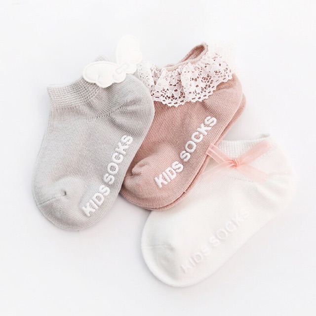 SET 3 ĐÔI TẤT CỔ SƠ SIÊU XINH