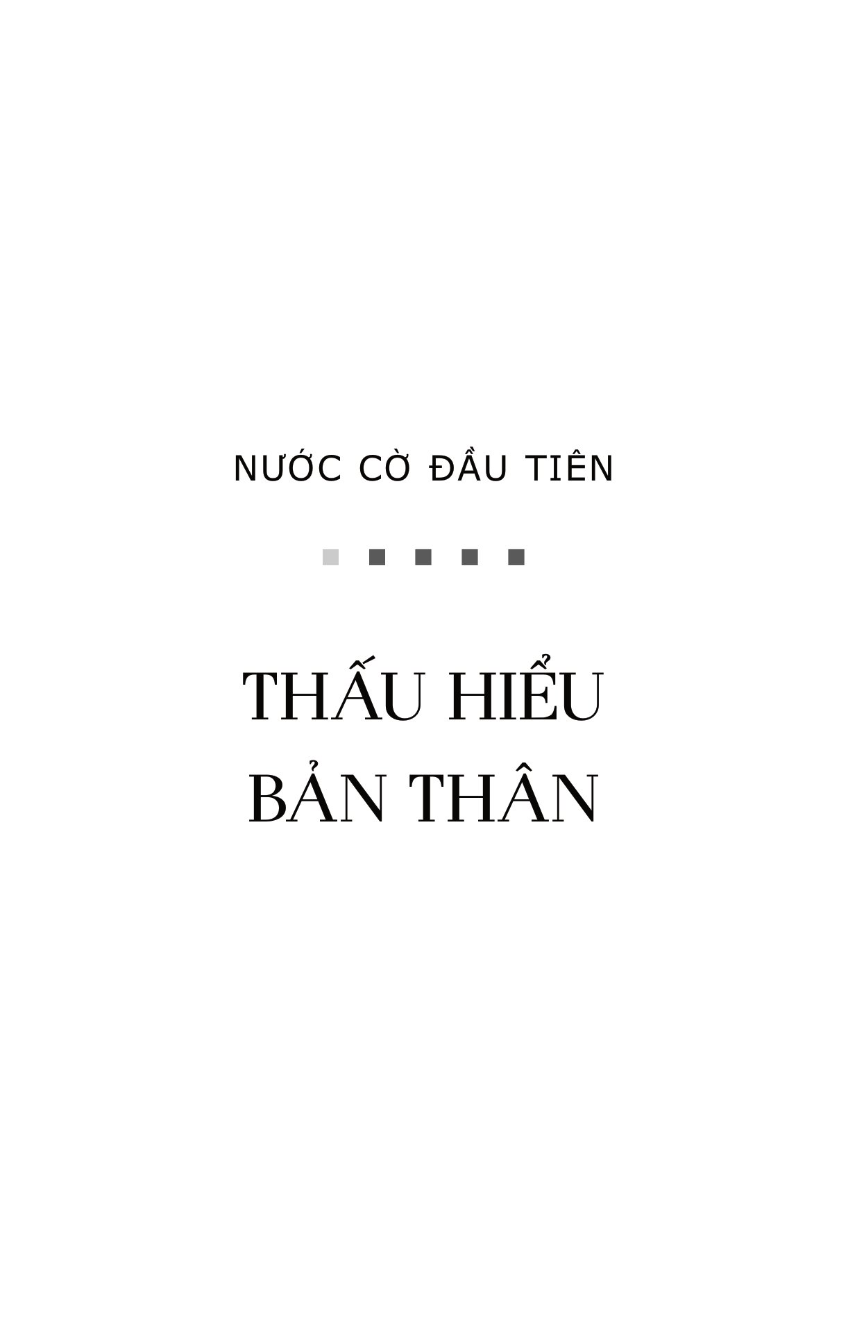 Sách Fahasa - Tính Trước 5 Bước