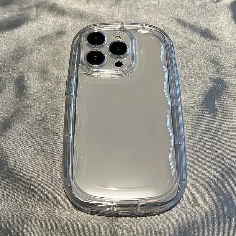Ốp Điện Thoại Silicon Dày Mềm Màu Trong Suốt Cho IPhone 11 12 13 14 Pro Max XR X 7 8 Plus XS Max 6 6S SE 2020