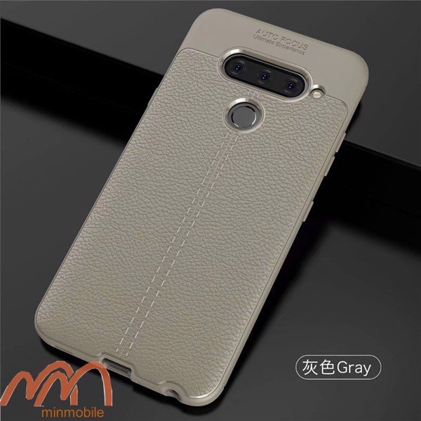 Ốp lưng LG V40 ThinQ chống sốc giả da autofocus