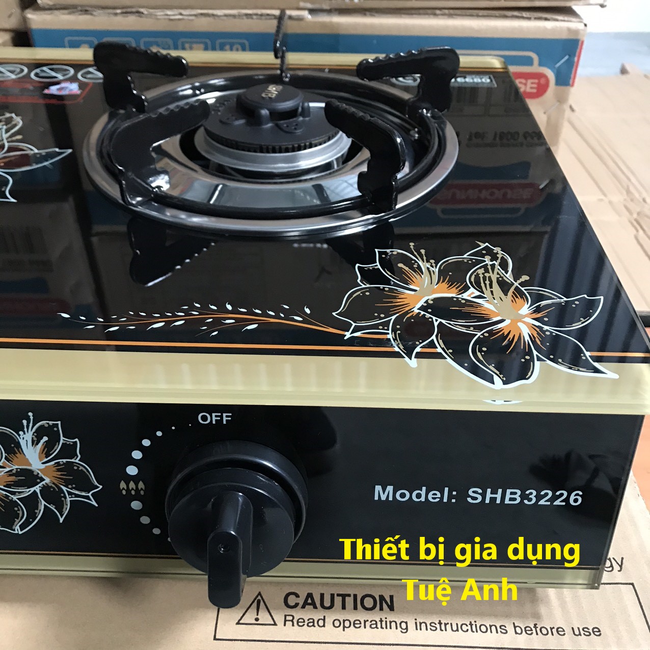 Bếp Gas Đôi SUNHOUSE , Model:SHB3226 , (Full box), (Chính hãng Sunhouse)