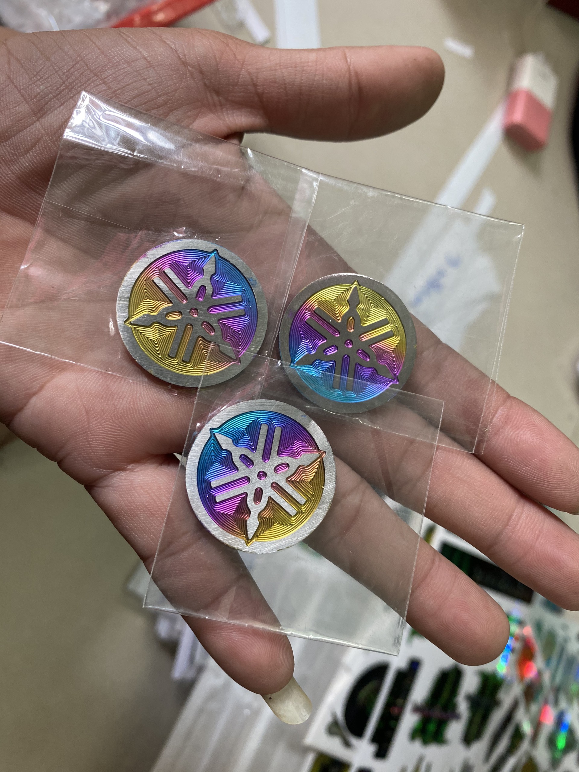 Logo yamaha titan 2,8cm siêu đẹp